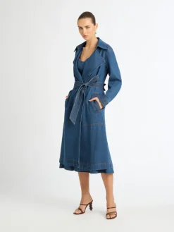 Woman SHEIKE Adina Denim Trench