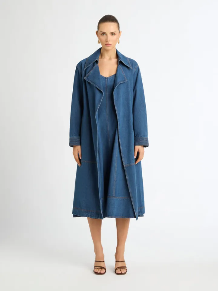 Woman SHEIKE Adina Denim Trench
