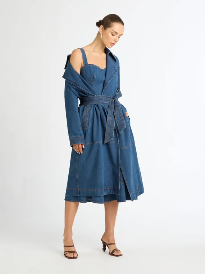 Woman SHEIKE Adina Denim Trench