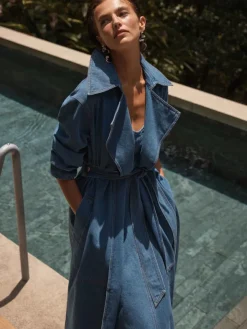 Woman SHEIKE Adina Denim Trench