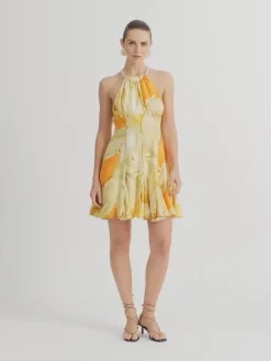 Woman SHEIKE Amber Leaves Mini Dress
