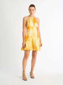 Woman SHEIKE Amber Leaves Mini Dress