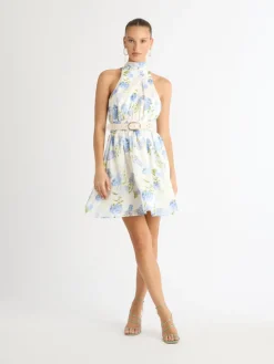 Woman SHEIKE Blue Bell Mini Dress