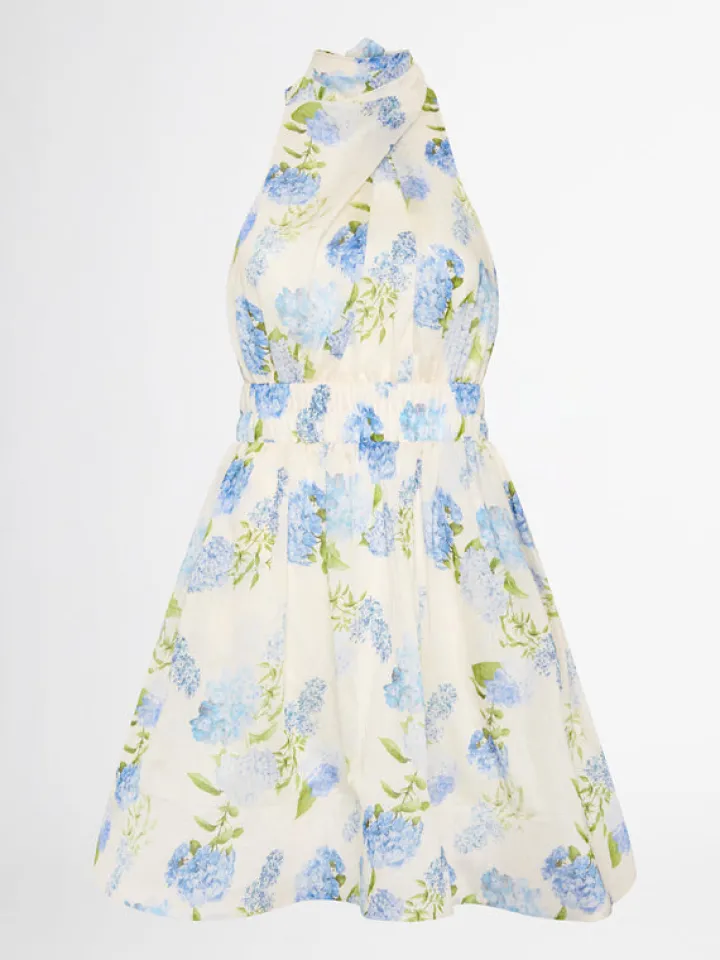 Woman SHEIKE Blue Bell Mini Dress