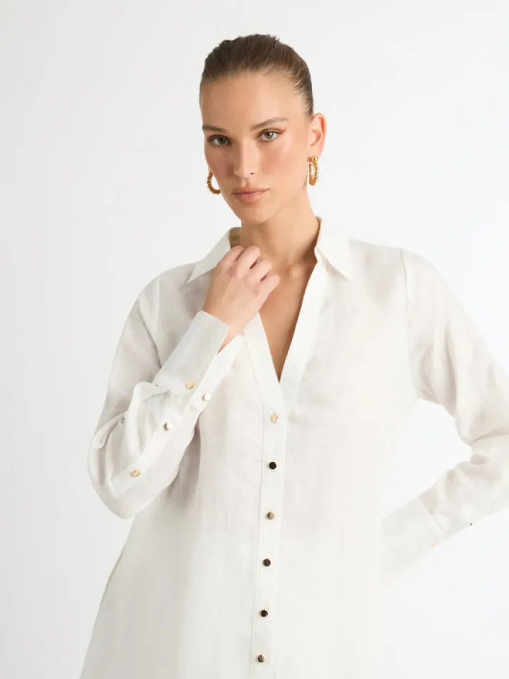 Woman SHEIKE Eivissa Linen Shirt