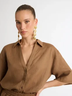 Woman SHEIKE Leo Linen Shirt