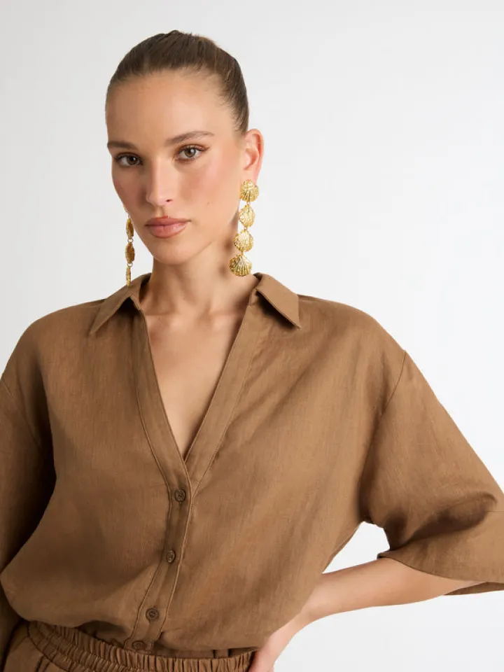 Woman SHEIKE Leo Linen Shirt