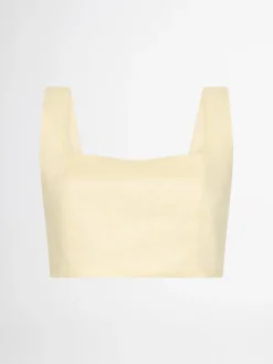 Woman SHEIKE Lexi Linen Crop Top