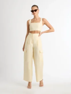 Woman SHEIKE Mila Linen Cargo Pant