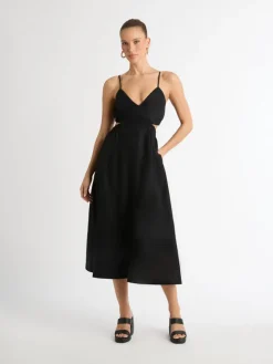 Woman SHEIKE Rhodes Linen Midi Dress