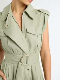 Woman SHEIKE Utility Linen Dress
