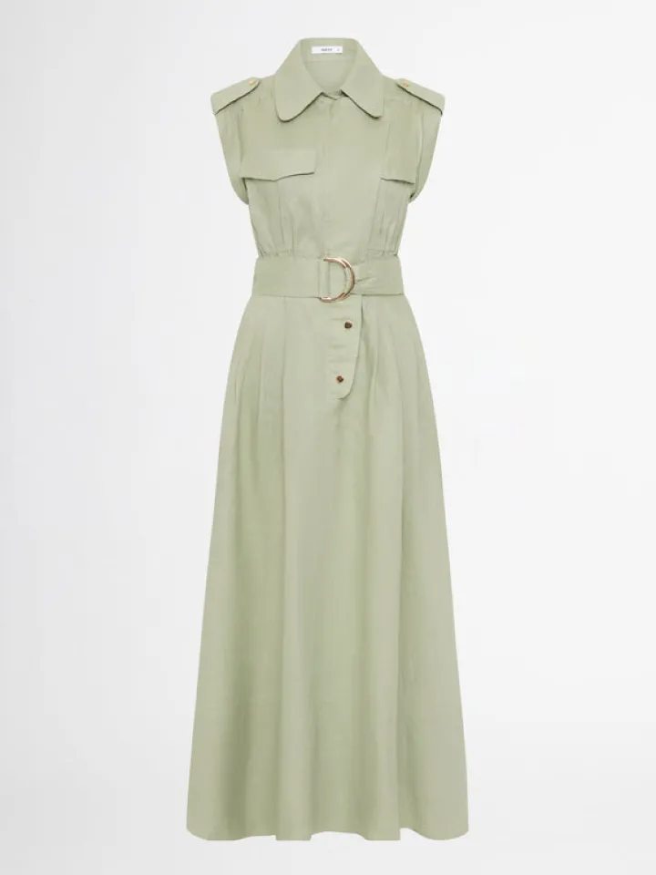 Woman SHEIKE Utility Linen Dress
